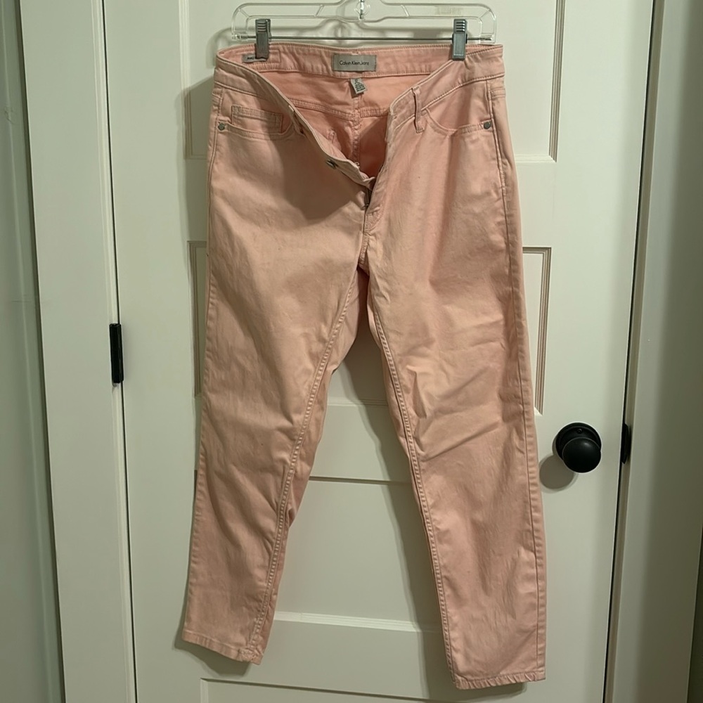 Calvin Klein pink pants